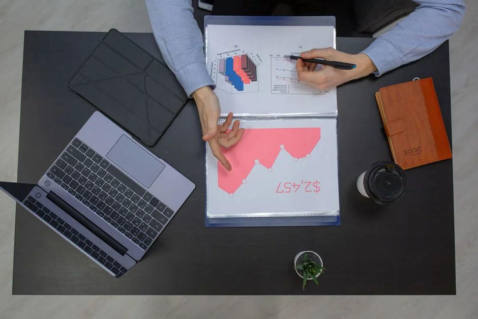 Représentation visuelle du branding, de l’identité et des stratégies marketing.